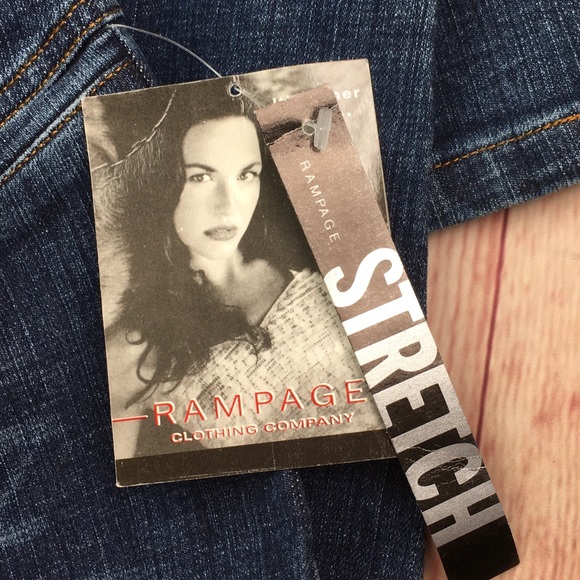 ➡️NWT Rampage Bootcut Denim Jean Size 5 - Picture 7 of 11